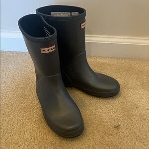 Hunter Classic Metallic Grey Waterproof Boots